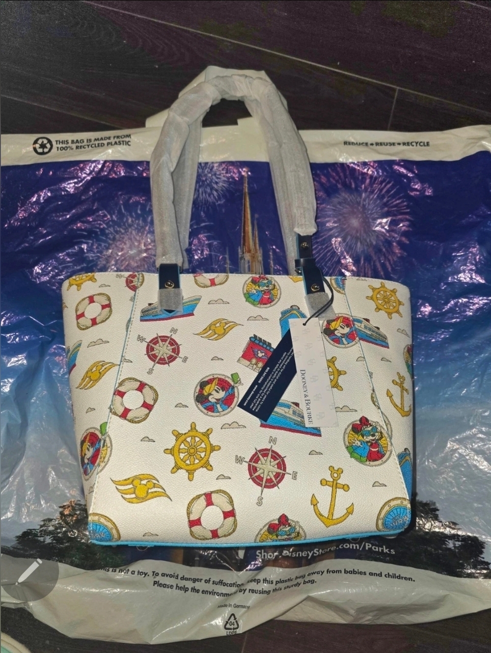 Disney Cruise Line Dooney & Bourke Tote Mickey